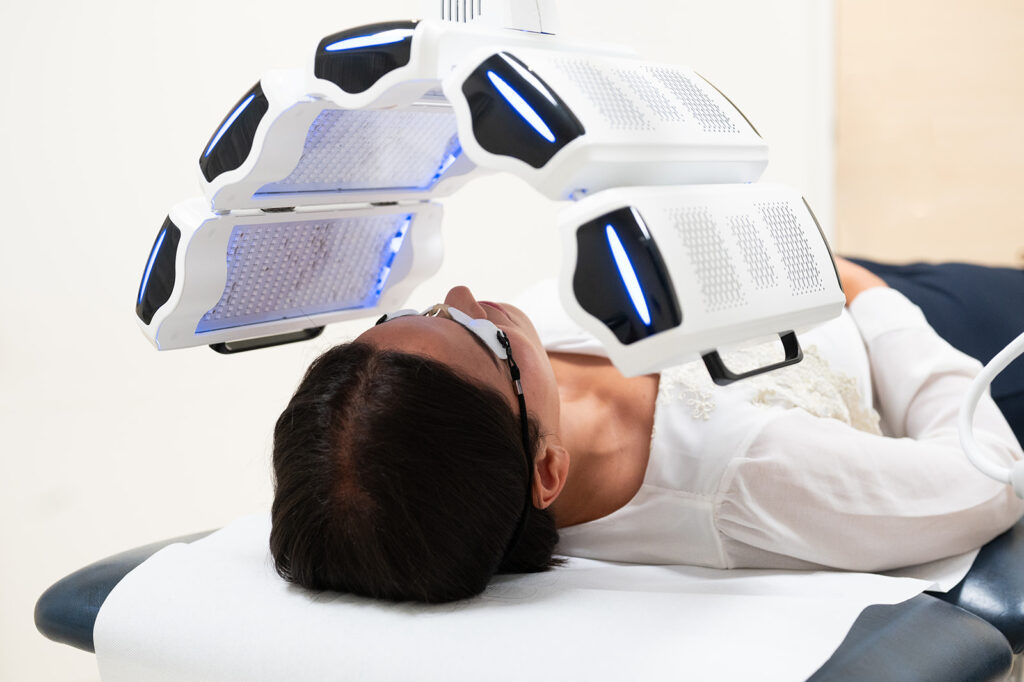 Behandeling met lichtpaneel